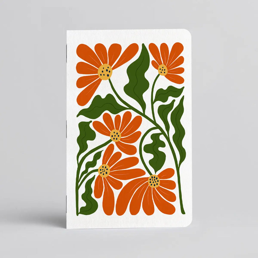 Justin Ryan Books Swaying Poppies Notebook