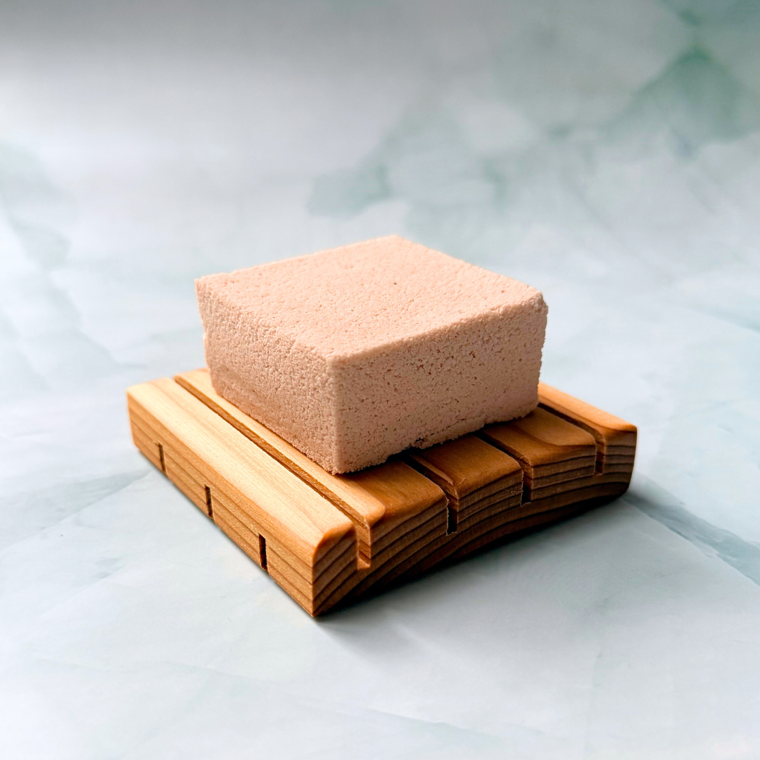 Cedar Wood Shower Steamer Tray