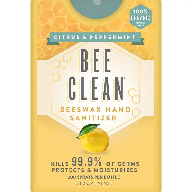 Bee Clean Citrus & Peppermint Hand Sanitizer