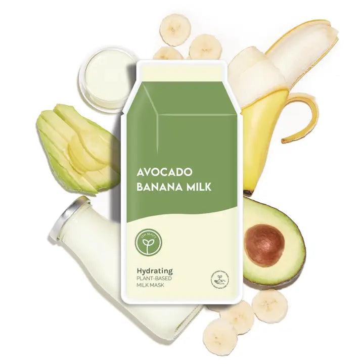 ESW Beauty Avocado Banana Milk Sheet Mask