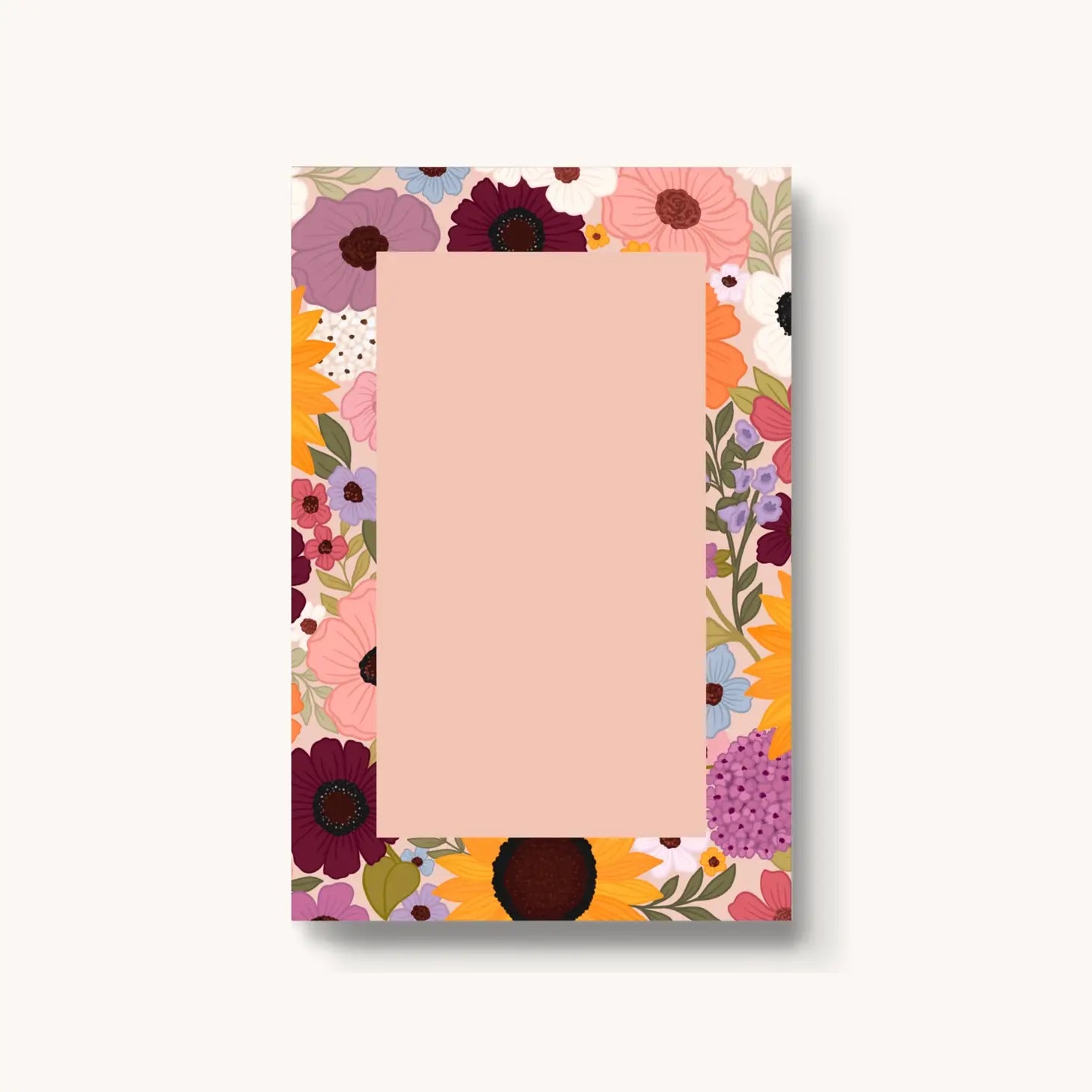 Elyse Breanne Design Rainbow Garden Notepad