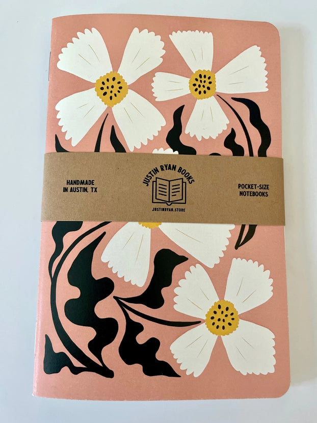 Justin Ryan Books Spring Floral Notebook (2-Pack)