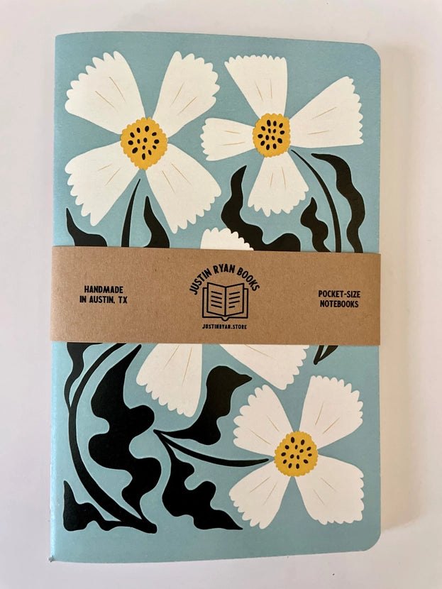 Justin Ryan Books Spring Floral Notebook (2-Pack)
