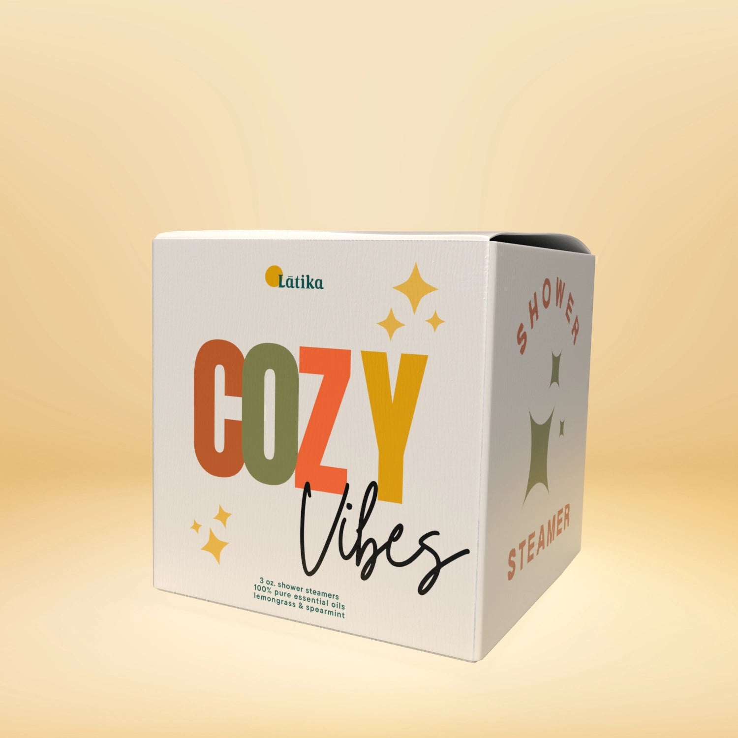 Latika Cozy Vibes Fall Shower Steamer Cube