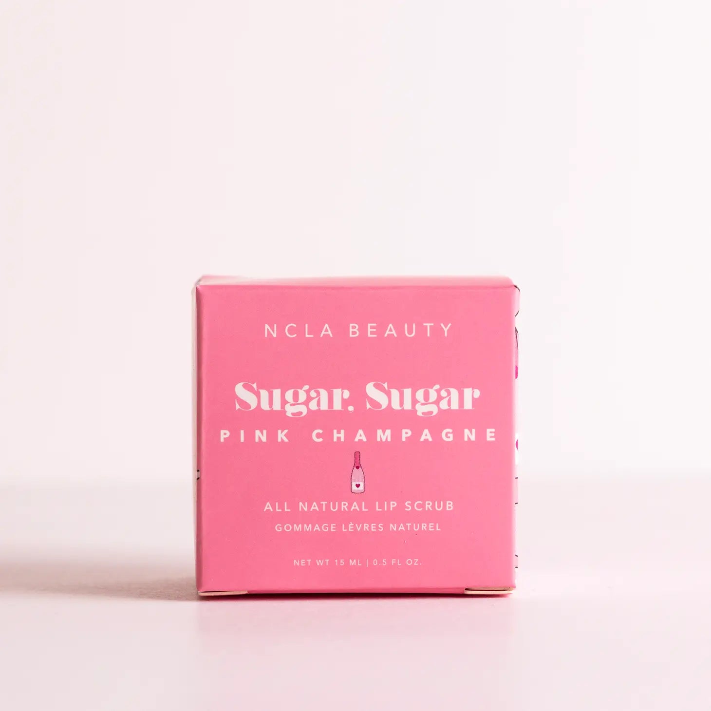 NCLA Beauty Sugar Sugar Pink Champagne Lip Scrub