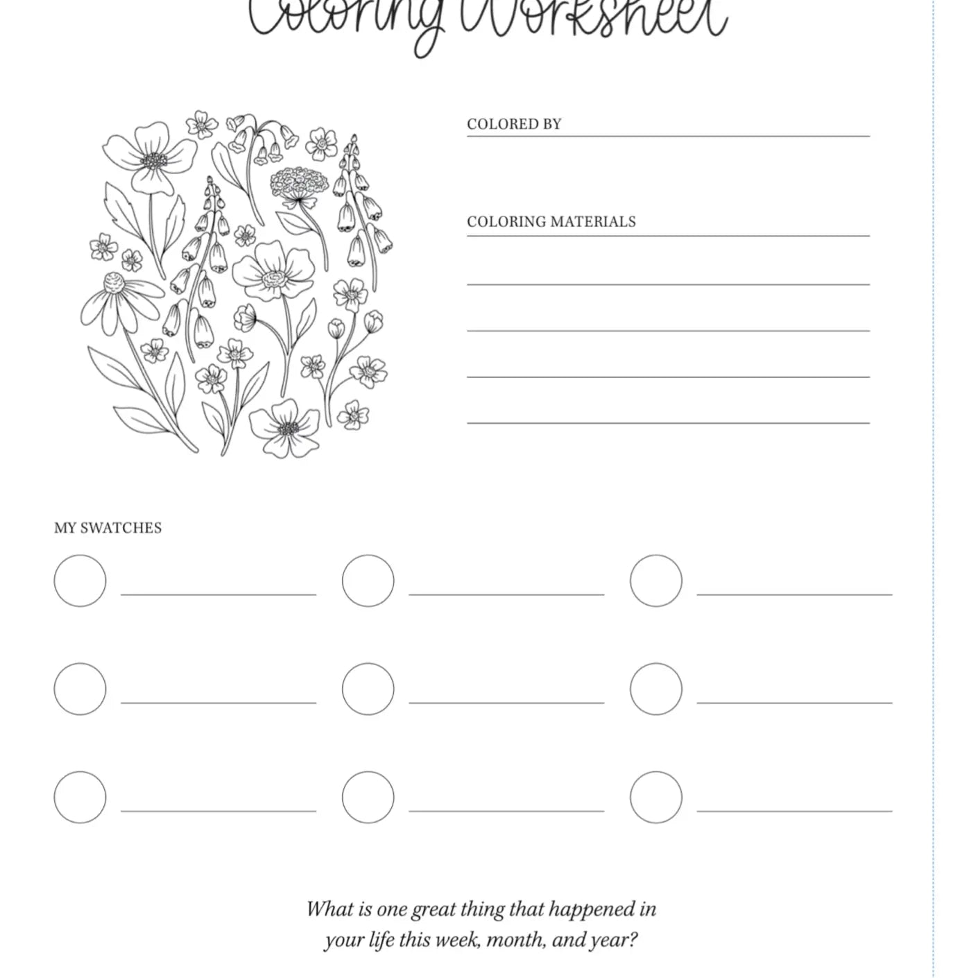 Mindfulness Coloring Duo