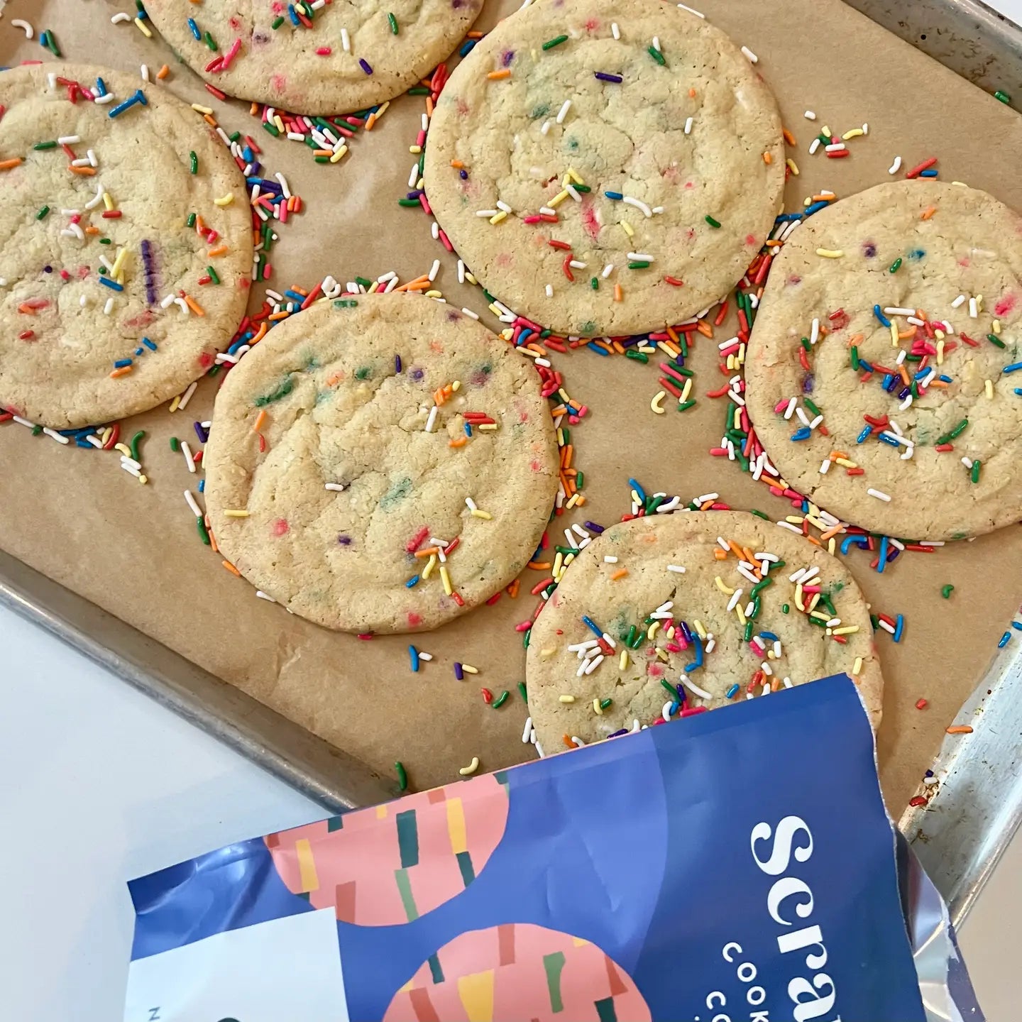 Scratch Cookie Company Confetti Cookie Mix