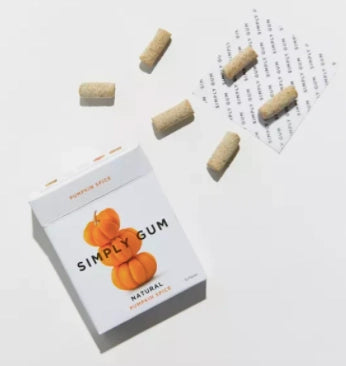 Simply Gum Pumpkin Spice Natural Chewing Gum