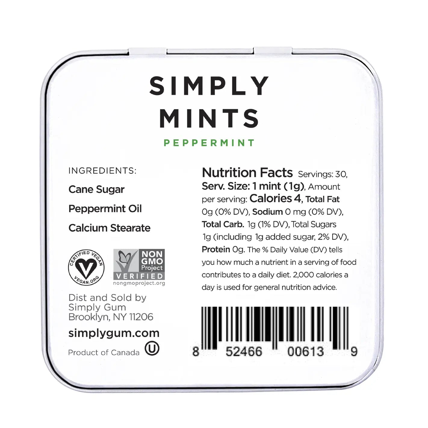 Simply Mints ~ Peppermint