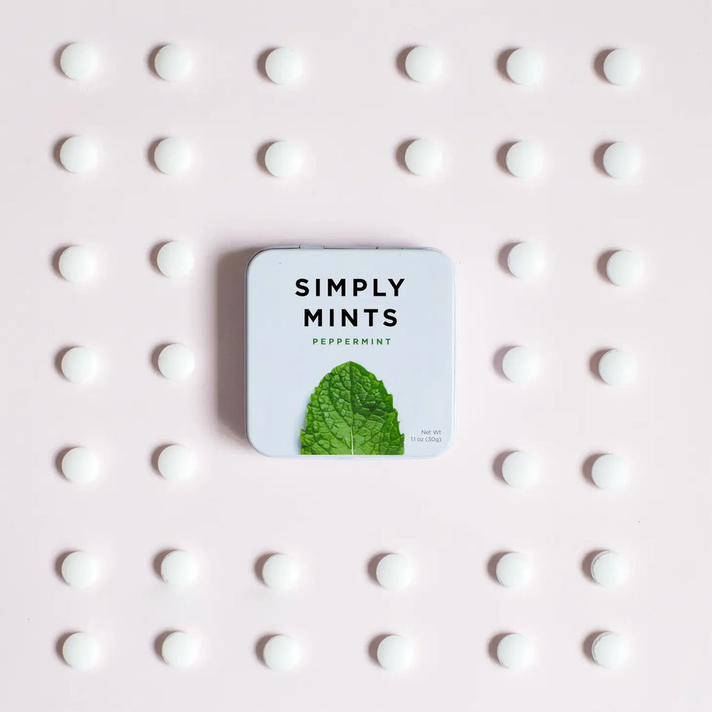 Smint Spearmint Breath Mints 100g, Long-Lasting Freshness, Sugar
