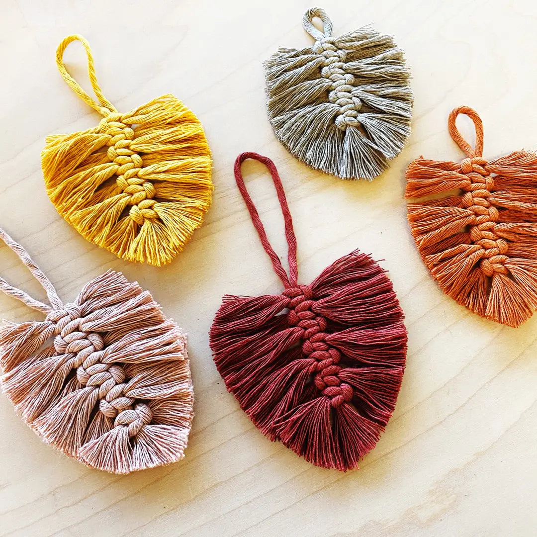 Sunshine Craft Co Macrame Leaves Kit