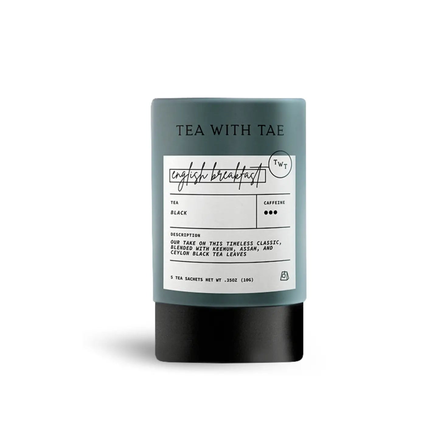 Tea with Tae English Breakfast Tea Mini Tube