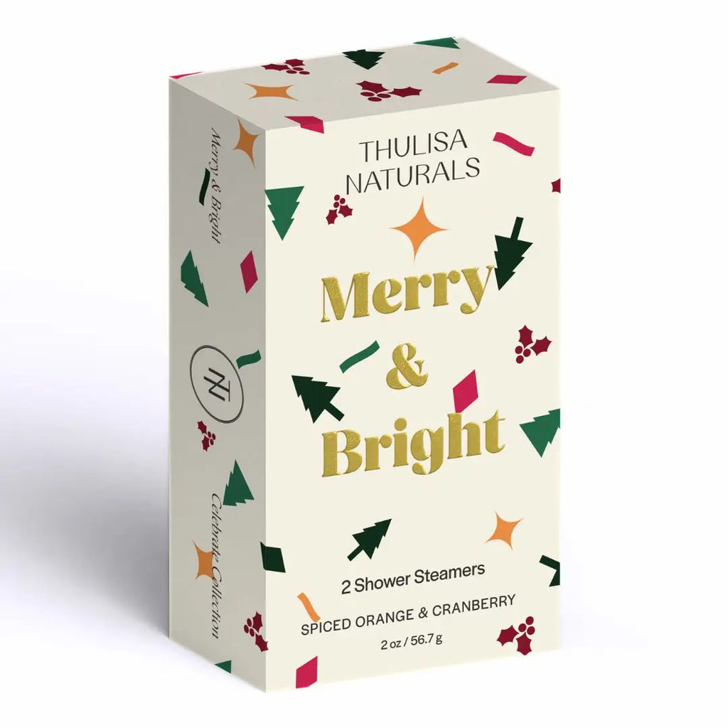 Thulisa Naturals Merry & Bright Christmas Shower Steamers