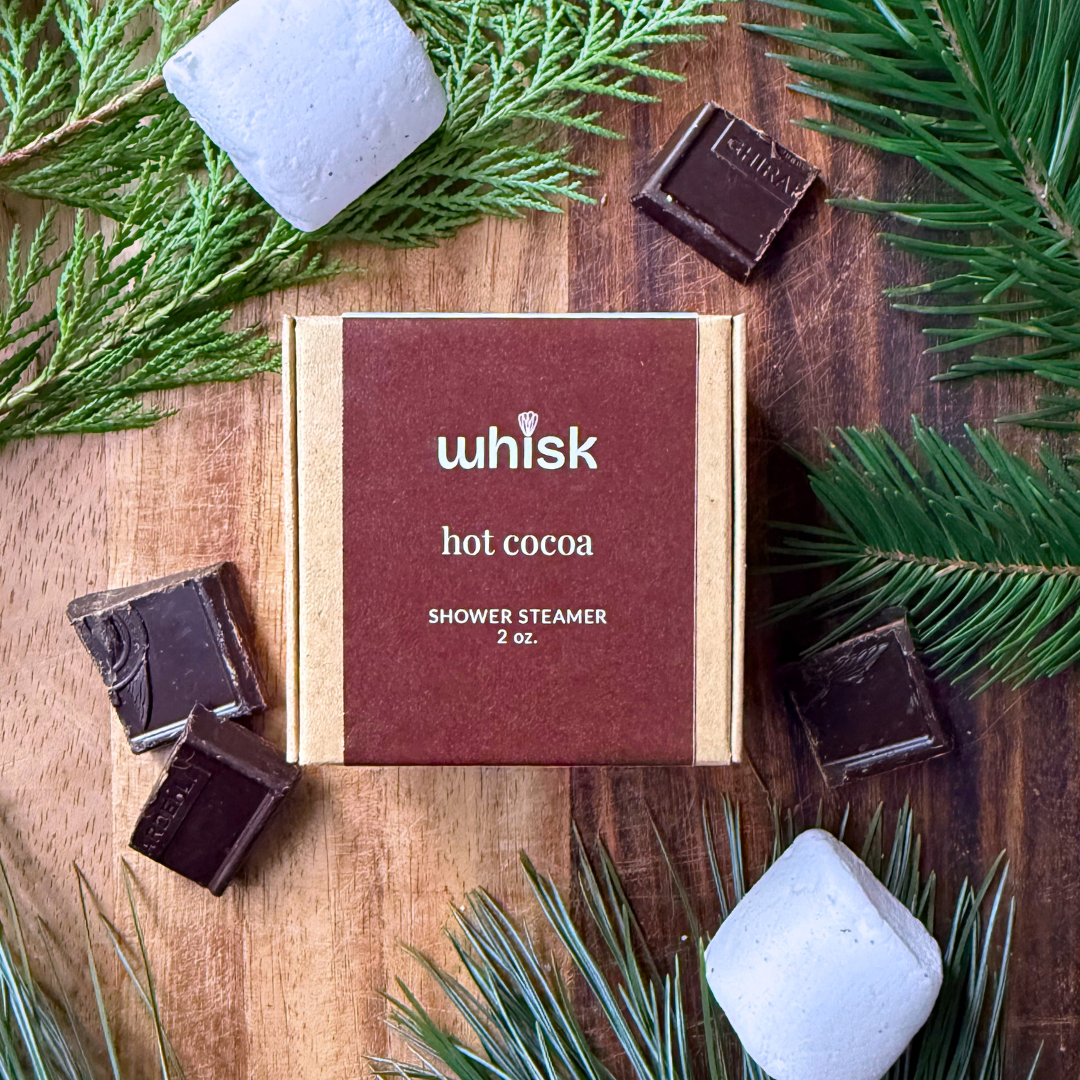 Whisk Aromatics Hot Cocoa Shower Steamer