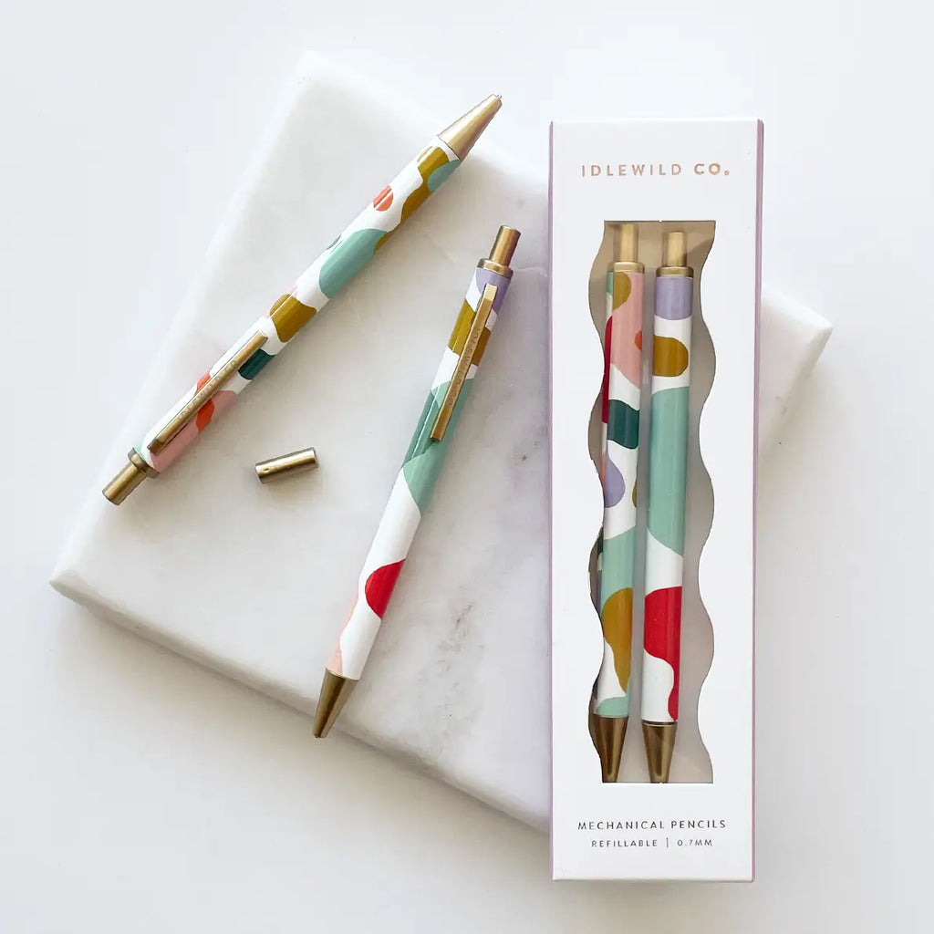 Idlewild Co. Colorful Blobs Mechanical Pencils