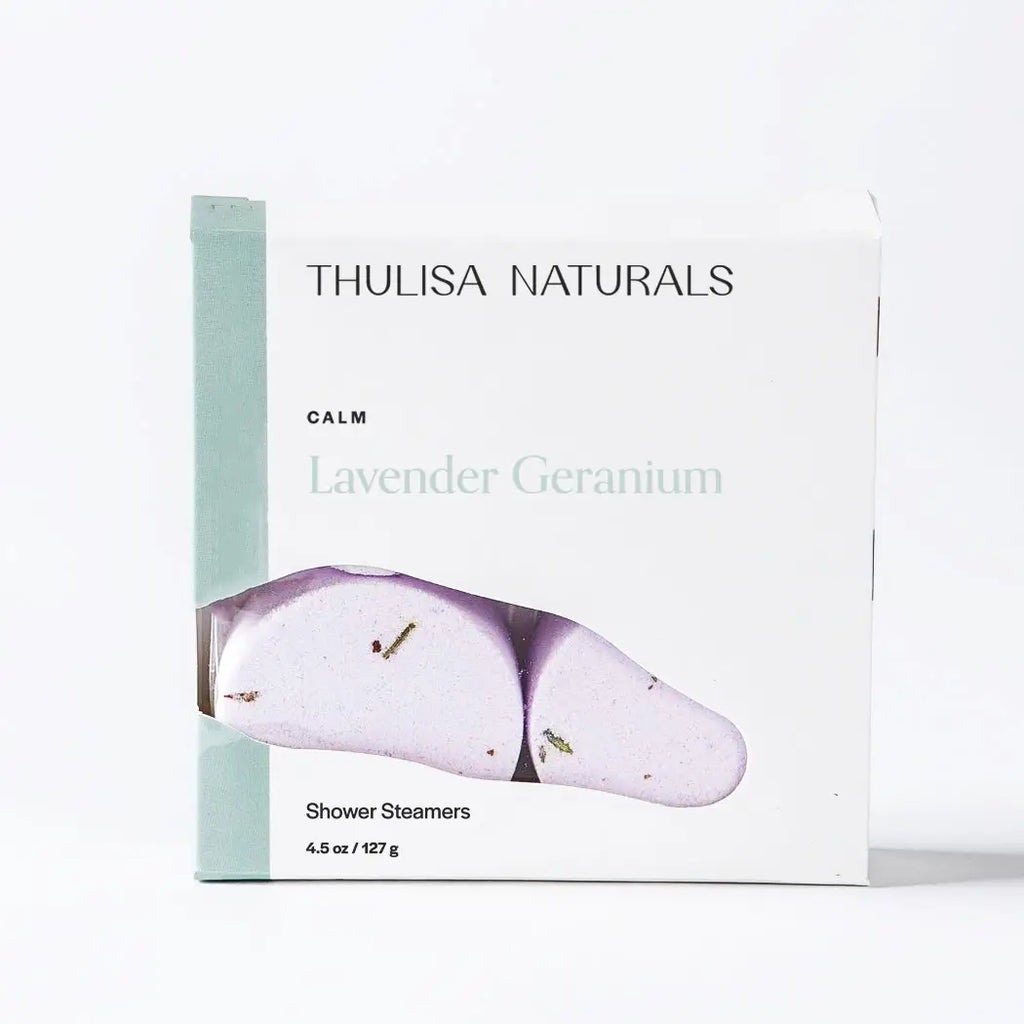 Thulisa Naturals Shower Steamers - Lavender Geranium